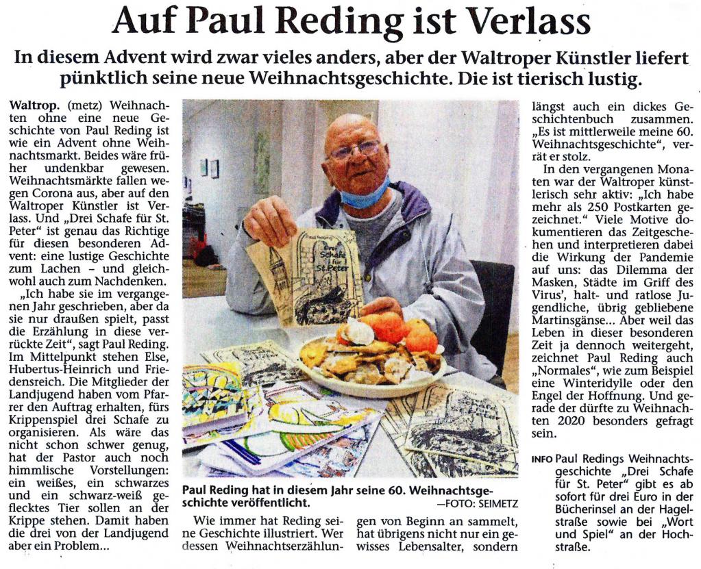 Waltroper Zeitung Nr. 276, 25.11.2020