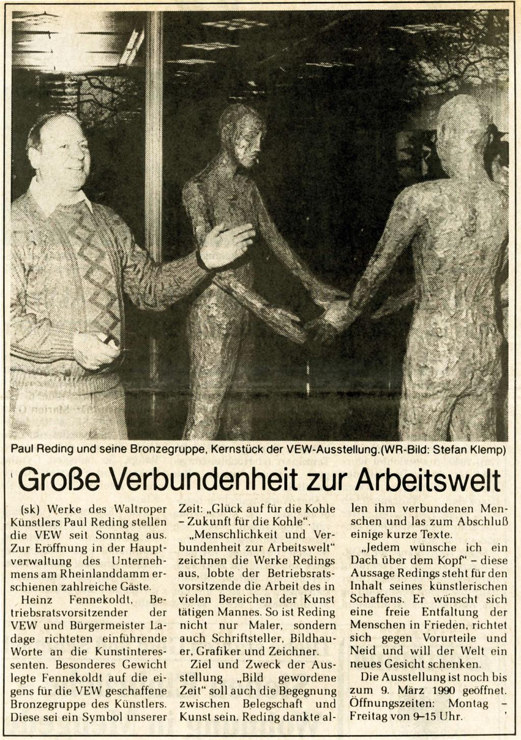  Februar 1990, Westfälische Rundschau
